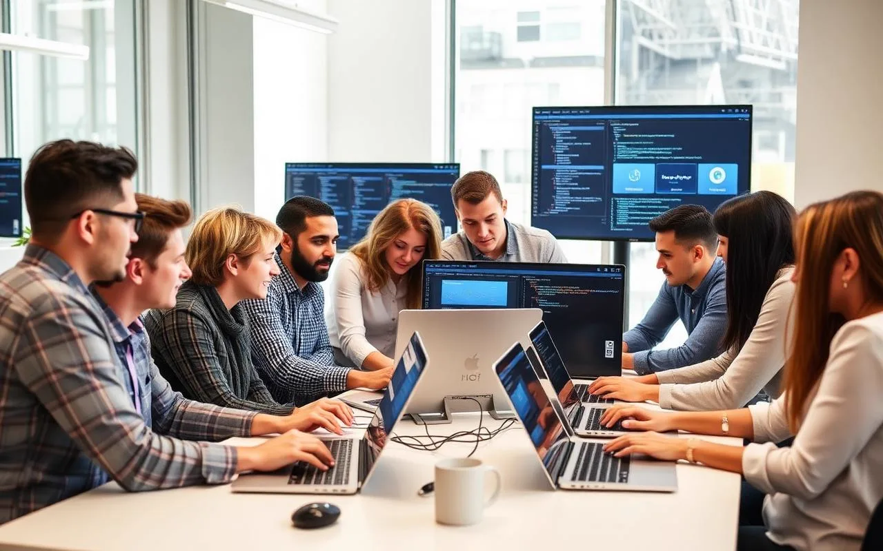 Equipo de ScalyAI trabajando en automatización e IA